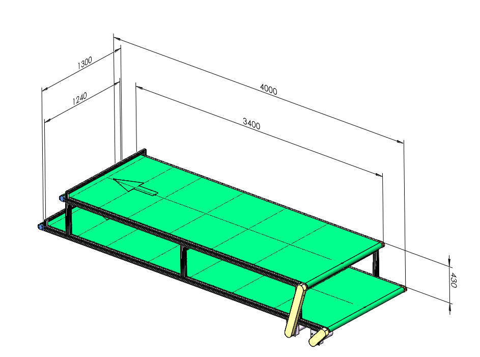 皮帶輸送機(jī)流水線